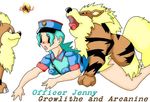  arcanine growlithe officer_jenny pokemon tagme 