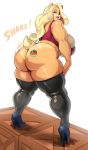  activision anthro bandicoot big_breasts big_butt bottomless breasts butt clothed clothing crash_bandicoot_(series) curvy_figure donaught female footwear hi_res high_heels huge_breasts huge_butt legwear lips looking_back mammal marsupial overweight overweight_female shaking_butt shoes solo standing tawna_bandicoot thick_lips thigh_highs three-quarter_view twerking video_games voluptuous 