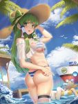  ass bikini goback kochiya_sanae moriya_suwako swimsuits touhou 