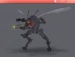  2015 3_fingers 4:3 4_arms ambiguous_gender animal_humanoid antennae_(anatomy) armor arthropod arthropod_humanoid bionicle biped digital_drawing_(artwork) digital_media_(artwork) fingers glowing glowing_eyes gorast greyscale gun handgun holding_object holding_weapon humanoid hymenopteran insect insect_humanoid insect_wings just-rube lego lepidopteran machine makuta mask monochrome mouthless multi_arm multi_limb ranged_weapon red_eyes robot rube simple_background solo standing text weapon wings 