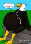  abdominal_bulge accipitrid accipitriform animal_crossing anthro anthro_pred apollo_(animal_crossing) avian avian_pred bald_eagle beak belly big_belly bird bulge burping claws clothing day_time dialogue dominant dominant_male eagle feet k9manx90_(artist) male male_pred nintendo obese obese_anthro obese_male overweight overweight_anthro overweight_male relaxing rumbling_stomach safe_vore sea_eagle sitting sitting_on_seat solo speech_bubble talons toe_claws toes unseen_prey village vore wardrobe_malfunction welcome welcoming winged_arms wings 