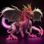  dragon feral low_res male mythological_creature mythological_scalie mythology scalie solo 