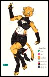  animal_humanoid anthro breasts cheetah cheetah_(dc) cheetah_humanoid clothed clothing cougar_leon dc_comics felid felid_humanoid feline feline_humanoid female fur hi_res humanoid mammal mammal_humanoid markings simple_background solo spots spotted_body spotted_fur tail 
