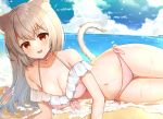  bikini catgirl katsushika_pachi swimsuit tagme 