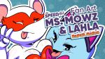  16:9 anthro big_breasts boo_(mario) bow_tie breast_squish breasts breasts_on_face duo fake_cat_ears fake_ears female hi_res joaoppereiraus lahla little_mouser looking_at_viewer mammal mario_bros mouse ms._mowz murid murine nintendo one_eye_closed paper_mario peace_sign_(disambiguation) rodent squish tongue tongue_out video_games widescreen wink 