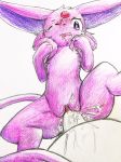  2020 blush bodily_fluids clitoris colored_pencil_(artwork) cum cum_in_pussy cum_inside duo eeveelution eiroru espeon female female_focus female_penetrated feral feral_focus first_person_view fur genital_fluids genitals hi_res lying male male/female male_penetrating male_penetrating_female male_pov nintendo on_back one_eye_closed open_mouth penetration pok&eacute;mon pok&eacute;mon_(species) purple_body purple_fur pussy sex simple_background solo_focus traditional_media_(artwork) vaginal vaginal_penetration video_games white_background 