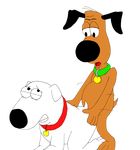 brian_griffin family_guy larry_and_steve steve the_life_of_larry 