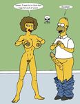  homer_simpson maude_flanders tagme the_fear the_simpsons 