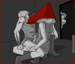  heather_mason james_sunderland pyramid_head silent_hill_2 silent_hill_3 valtiel 