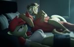  3d_(artwork) ah_yes._me._my_boyfriend. annoyed annoyed_expression anthro apple_bloom_(mlp) applejack_(mlp) bed bedroom big_macintosh_(mlp) bodily_fluids brother brother_and_sister clothing cowboy_hat cuckold cum cum_in_hair cum_on_face deadpan digital_media_(artwork) equid equine female friendship_is_magic furniture genital_fluids group hair hat headgear headwear horse incest_(lore) male male/female mammal meme my_little_pony pony sibling sister source_filmmaker willitfit 