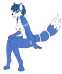  alpha_channel anthro az345g canid canine female fox krystal mammal nintendo solo star_fox video_games 