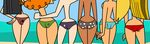  bridgette courtney gwen heather izzy lindsay total_drama_island 