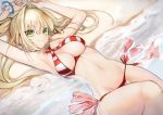  bikini fate/grand_order fate_(series) mins_(minevi) saber_extra swimsuit 