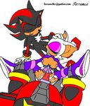  e-123_omega rouge_the_bat sega shadow_the_hedgehog sonic_team team_dark terrenslks 