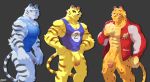  animal_crossing anthro balls bottomless clothed clothing felid flaccid genitals humanoid_genitalia humanoid_penis leonardo_(animal_crossing) leopard male mammal muscular nintendo pantherine penis rolf_(animal_crossing) tiger tybalt_(animal_crossing) video_games voviat 