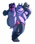  2020 anthro belly bulge clothing hi_res hunmut kemono male moobs navel nipples overweight overweight_male simple_background solo tokyo_afterschool_summoners tsathoggua underwear video_games white_background 