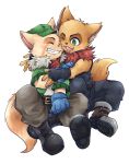  absurd_res anthro biped clothed clothing colored cuddling cute_face duo fan_character fluffy fully_clothed hangdok hi_res league_of_legends male male/male mammal neck_tuft nuzzling recon_scout_teemo riot_games teemo_the_yiffer tuft video_games yordle 