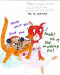  amberfan care_bear_cousins care_bears crossover muttley proud_heart_cat 