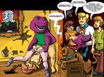  barney barney_and_friends crossover daphne_blake freddy_jones kent_sleigh scooby scooby-doo shaggy velma_dinkley 