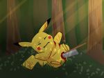  4:3 augustdraws blood bodily_fluids female forced gore hi_res knife knife_penetration nintendo pikachu pok&eacute;mon pok&eacute;mon_(species) rape solo stab video_games wounded 