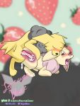  absurd_res ahegao albinoraynedeer all_fours alternate_color ana_nassa ass_up bite blush bodily_fluids canid cum cum_inside doggystyle duo ear_bite eevee eeveelution female feral from_behind_position genital_fluids hi_res internal jolteon knot knotting looking_pleasured male male/female mammal nintendo pok&eacute;mon pok&eacute;mon_(species) sex storm_the_jolteon vaginal vaginal_knotting video_games x-ray 