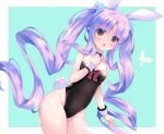  animal_ears bunny_ears bunny_girl hikawa_kyouka nanamomo_rio no_bra princess_connect princess_connect!_re:dive tail 