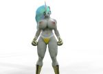  3d_(artwork) alpha_channel anthro areola big_breasts boxing_gloves breasts clothed clothing digital_media_(artwork) equid equine female friendship_is_magic handwear hasbro hellbridge horn looking_at_viewer mammal my_little_pony nipples princess_celestia_(mlp) solo topless unicorn 