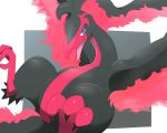  2020 absurd_res avian belly black_body blue_eyes claws digital_media_(artwork) dorobo_39 feathers feral fire flaming_wings flying galarian_moltres grey_background hi_res legendary_pok&eacute;mon mammal nintendo open_mouth pok&eacute;mon pok&eacute;mon_(species) red_body red_feathers regional_form_(pok&eacute;mon) simple_background solo tail_feathers tail_tuft talons tuft video_games white_background wings 