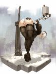  ass azto_dio heels nier_automata pantsu thighhighs yorha_no.2_type_b 