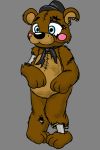 animatronic anthro bow_tie clothing damage five_nights_at_freddy&#039;s freddy_(fnaf) hat headgear headwear hi_res machine male mammal pink_cheeks robot sheered_molly top_hat torn_clothing ursid video_games withered_freddy_(fnaf) 