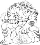  abs absurd_res anal anal_penetration barefoot black_and_white blush bodily_fluids butt canid canine claws drooling duo feet felid feline fur hi_res lin_hu male male/male male_penetrated male_penetrating male_penetrating_male mammal monochrome motion_blur muscular muscular_male nekojishi nipples nu_nudo_do nude open_mouth pantherine pecs penetration saliva sex simple_background size_difference sketch smile smirk stripes sweat tears tiger tongue video_games white_background 