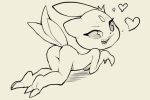  &lt;3 2020 3:2 all_fours anthro ass_up black_and_white butt female hi_res itsunknownanon mammal monochrome nintendo nude pok&eacute;mon pok&eacute;mon_(species) presenting presenting_hindquarters sketch sneasel solo video_games 