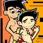  american_dragon:_jake_long crossover danny_fenton danny_phantom jake_long kg13 