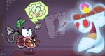  canid canine cartoon_network cosplay courage_the_cowardly_dog courage_the_cowardly_dog_(character) crossover crossover_cosplay eustace_bagge ghost king_boo luigi luigi&#039;s_mansion mammal mario_bros muriel_bagge nintendo spirit video_games 