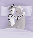  anthro anthro_on_anthro bed bed_covers bedding dragon duo felid furniture girly hi_res ki male male/male mammal pantherine pillow tiger 