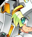  armored_core close-up close_up from_software green_eyes lowres mecha_musume yaiti_satoshi 