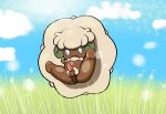  animal_genitalia animal_penis anus balls butt darkened_genitalia digital_media_(artwork) erection fairy genitals hi_res male nintendo open_mouth penis pok&eacute;mon pok&eacute;mon_(species) rapistwerewolf smile solo video_games whimsicott 