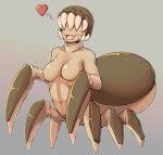  &lt;3 arthropod breasts deep_rock_galactic eyeless female glyphid insect kittenboogers monster_girl_(genre) natural_armor sharp_teeth solo taur teeth 