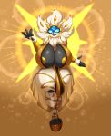  2020 anthro big_breasts breasts clothing female hi_res huge_breasts legendary_pok&eacute;mon looking_at_viewer nintendo pok&eacute;mon pok&eacute;mon_(species) solgaleo solo suirano video_games 