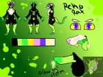  4:3 anthro balls black_body black_fur blue_eyes bodily_fluids bodyfluids cum errection fan_character fur genital_fluids genitals green_body green_fur green_paws green_tail hi_res male mammal model_sheet mouth_shot murid murine open_mouth penis pink_ears pink_nose rat reference_image rodent rodentglamour solo tan_body tan_fur yellow_eyes 