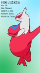  big_breasts blush breasts english_text erect_nipples female feral hi_res latias legendary_pok&eacute;mon nintendo nipples non-mammal_breasts phoenicia_(that-one-artist) pok&eacute;mon pok&eacute;mon_(species) simple_background solo text that-one-artist video_games 