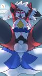  anonymous_artist anthro bottomwear breasts breath butt clothing coat doctor duo erection fan_character female genitals hi_res knot lab_coat looking_pleasured lycanroc lyra_woof male male/female midnight_lycanroc nintendo panting penetration pok&eacute;mon pok&eacute;mon_(species) pussy raised_clothing raised_skirt skirt topwear unknown_artist vaginal vaginal_penetration video_games 