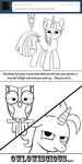  bitterplaguerat black_and_white comic equine female feral friendship_is_magic horn horse loki male mammal monochrome my_little_pony owl owlowiscious_(mlp) pony twilight_sparkle_(mlp) unicorn 