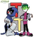  beast_boy dc dcau palcomix raven teen_titans 