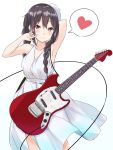  dress guitar k-on! nakano_azusa saku_(kudrove) tagme 