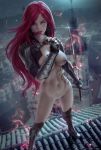  armor blood katarina_du_couteau league_of_legends naked nipples pussy sword tattoo uncensored weapon zarory 