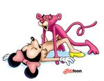  animated disney minnie_mouse pink_panther tagme 