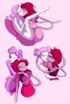  absurd_res alien cartoon_network commander_booty_call cuddling duo female female/female fluffy gem gem_(species) happy happy_sex hi_res humanoid invalid_color love loving_sex making_out not_furry pearl_(gem) pink_pearl sex spinel_(steven_universe) steven_universe 