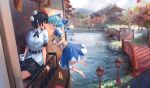  cirno roke_(taikodon) shameimaru_aya tagme touhou 