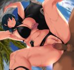  bikini byleth_(fire_emblem) cafekun cleavage fire_emblem penis pussy swimsuits tagme uncensored wet 